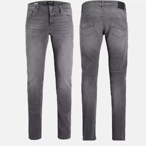 Jack & Jones Jeans Intelligence Gray Denim Slim Fit Jeans Sz W34 x L32 NWT